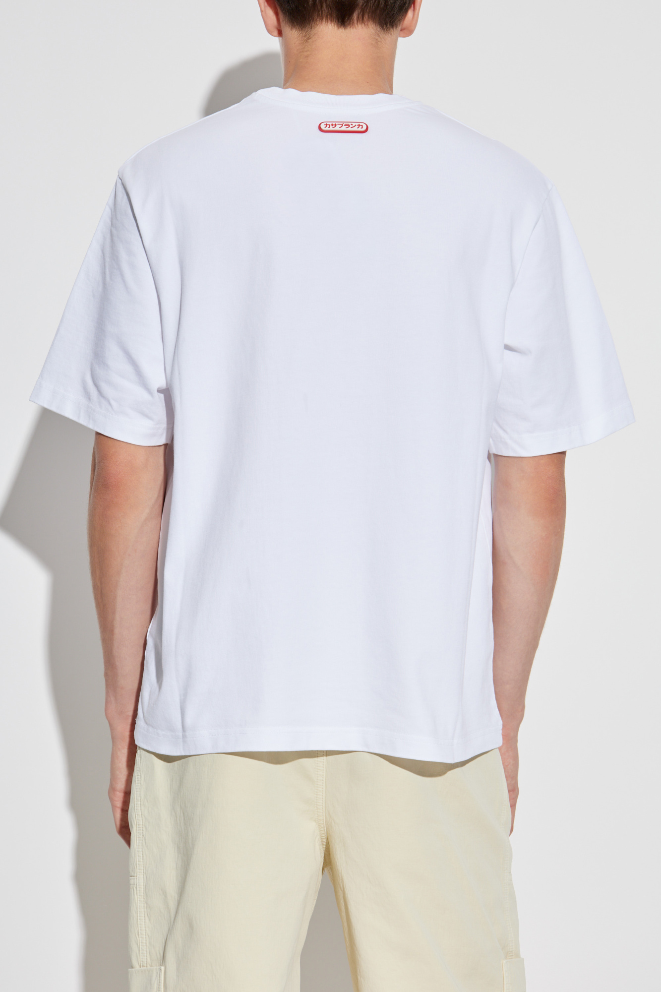 Casablanca T-shirt with logo | Men's | Vitkac